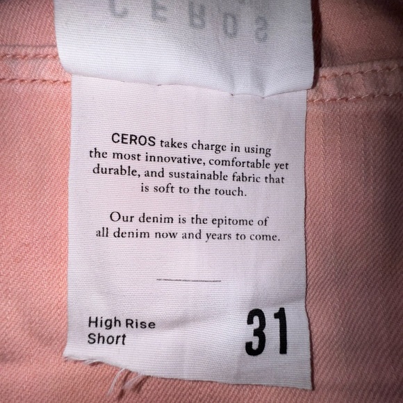 Ceros Lena Mid Rise Shorts. Size 31 NWT - Picture 12 of 12